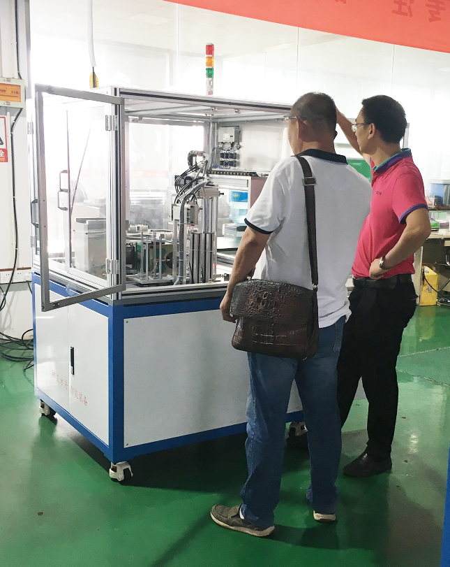 挪亞方舟自動化檢測設(shè)備—客戶來訪