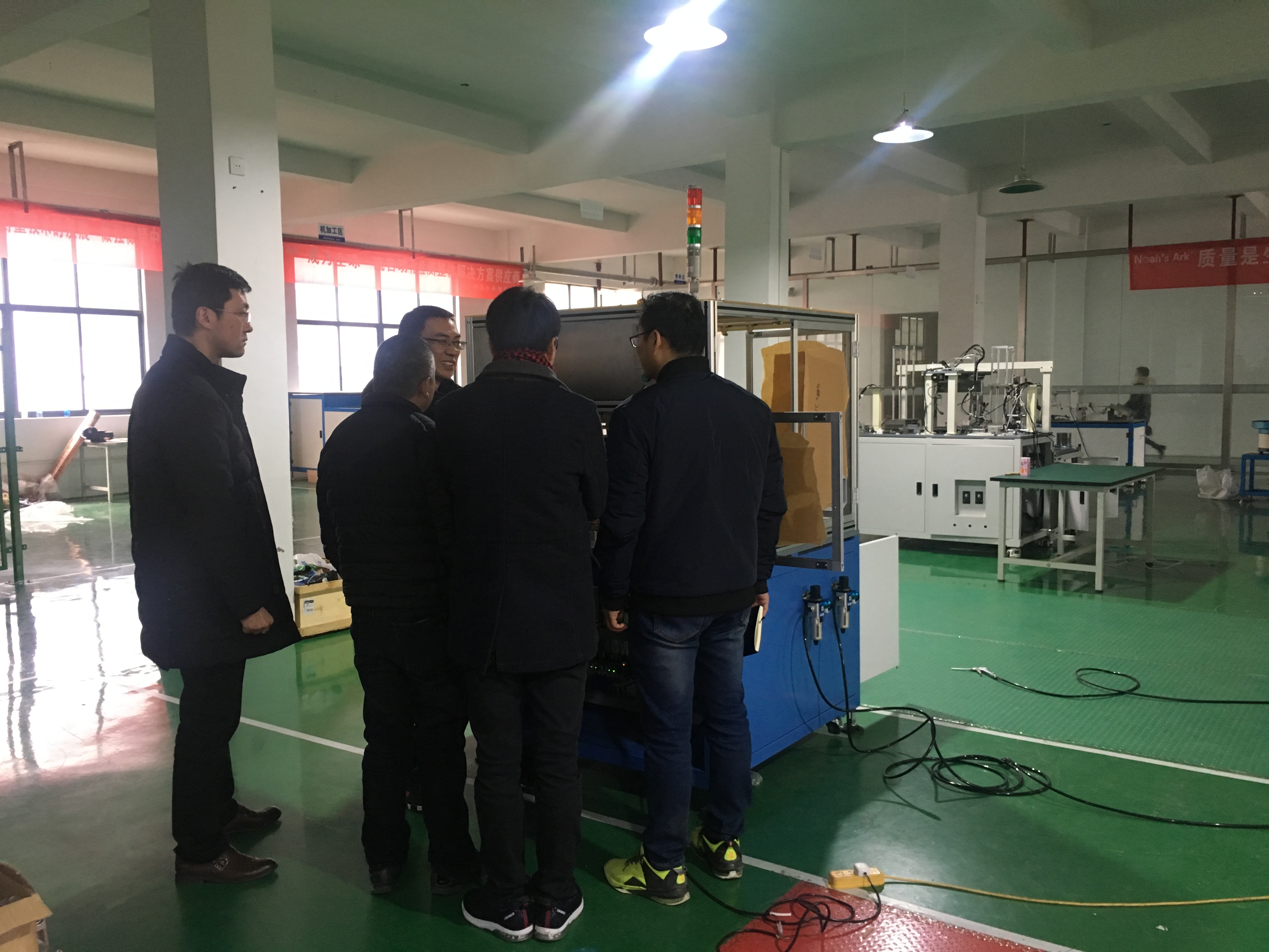 墊片分選機(jī)現(xiàn)場驗(yàn)收